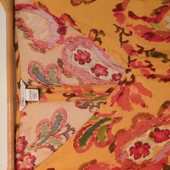 Cato Est 1946 BB Bohemian maxi dress abstract paisley print - Picture 5 of 11